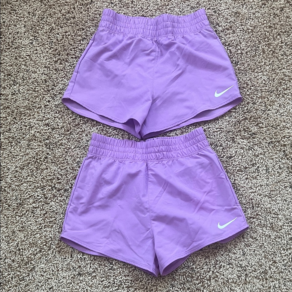Little Girls Nike Dri-Fit Shorts Bundle - Size 6X